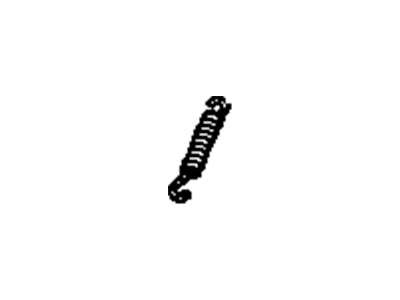 Chevy 12387712 SPRING,REAR SEAT TENSION(PART OF 18)