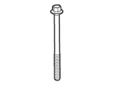 Cadillac 11548171 BOLT,LOWER CRANKCASE EXTENSION(M6X1X43,10)(TOGETHER WITH ADHESIVE 19333511.)(*KIT1)(0.206)