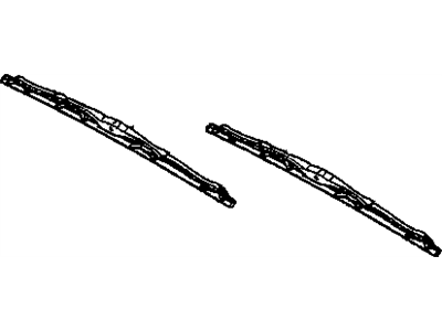 Chevy 19120758 BLADE,WINDSHIELD WIPER(INCLUDES 2)