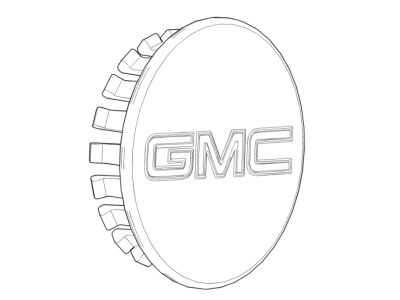 GMC 84465270 CAP PKG,WHEEL TRIM(CHROME)(INSTALL 0.10)(0.1962 KG)(GMC)