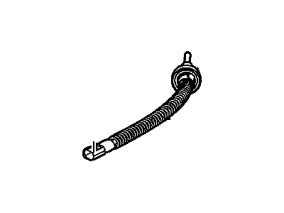 Chevy 13424622 CABLE,PARKING BRAKE(REAR)(INCLUDES CABLE CONNECTOR)