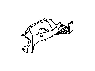 GM 15666390 Lever, Parking Brake Cable