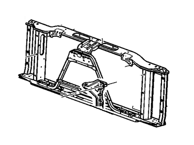 GM 20840497 Support Assembly, Radiator