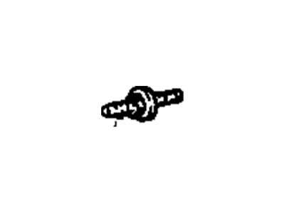 GMC 10052958 STUD, HEX FLANGED HEAD DOUBLE END (7/16-14X.3/4, 280M CADMIUM)(AS REQUIRED)