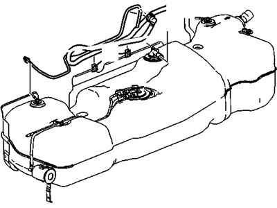 Oldsmobile 15015496 CLIP,EVAP EMISSION FRONT HOSE(6.35 DIAMETER HOLE IN(1THK PANEL,HOLDS TWO 7.9DIA NYL TUBES)