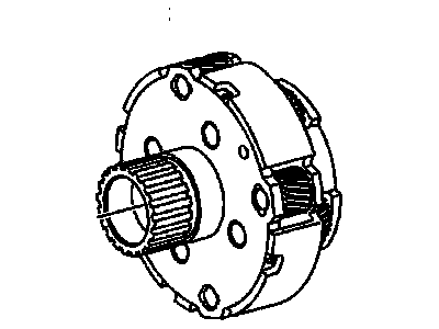 Buick 24204430 CARRIER,INPUT(W/REACTION INTERNAL GEAR)(INCLUDES 671)(FOR CAPTURED BEARING W/3 LUBE HOLES IN INSIDE DIAMETER OF RACE SERVICE TOGETHER WITH 24216631 LUBE DAM. FOR BEARING W/O LUBE HOLES IN INSIDE DIAMETER OF RACE SERVICE TOGETHER WITH 24223084.)