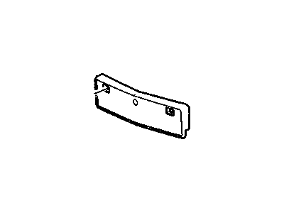 Cadillac 25844535 FRAME,FRONT LICENSE PLATE(*KIT1)