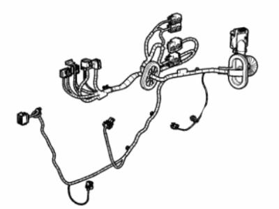 GM 23310411 Harness Assembly, Front Side Door Door Wiring