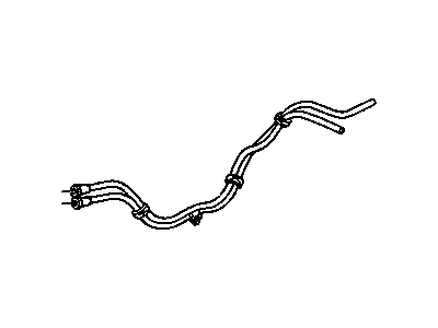 Pontiac 9438381 HOSE, FUEL OIL EVAP (5/32"X25')