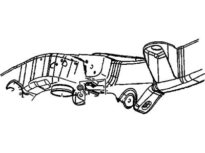 Buick 11518404 WASHER,FLAT W/PLASTISOL INSERT,9X27.2X4.5,1050,4345M(FRONT STABILIZER SHAFT LINK)