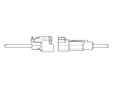 Chevy 13587760 CONNECTOR KIT,BODY WIRING HARNESS(DRIVER DOOR HARNESS TO BODY HARNESS)(GRAY)(41-WAY MALE)(W/O LEADS)(SIDE ELECTRIC CODE: X500)