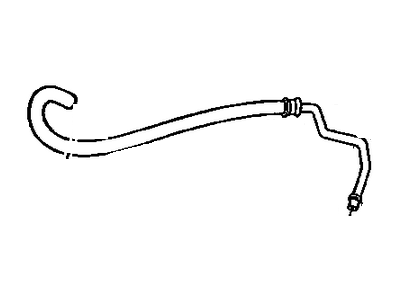 Chevy 15960304 HOSE,HEATER OUTLET(INCLUDES 6)(INCLUDES CLIP)