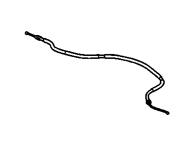 GM 22851215 Cable Assembly, Parking Brake Rear