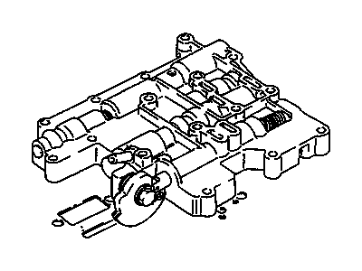 Cadillac 24266719 BODY,CONTROL VALVE(SEE GROUP 04 "AUTOMATIC TRANSMISSION/CONTROL VALVE BODY" FOR DETAILED ILLUSTRATED VIEW)(MUST USE INCLUDED SPACER PLATE. IF NEW PLATE IS REQ'D, USE TOGETHER WITH 24262842. NOTCHES MUST MATCH ON VALVE BDY & SPACER PLATE.)