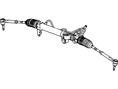 Hummer 25957397 GEAR,STEERING (W/STEERING LINKAGE TIE ROD)(SEE GROUP 06.000 "STEERING GEAR ASSEMBLY" FOR DETAILED ILLUSTRATED VIEW)