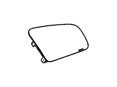 Pontiac 15814451 COVER,INSTRUMENT PANEL AIRBAG TRIM(PART OF 15)(EBONY)