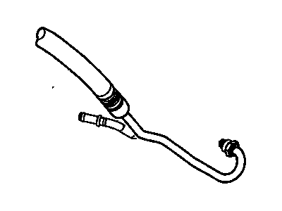 Cadillac 15295840 HOSE,P/S GEAR INLET(INCLUDES 3)