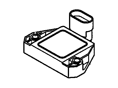 Cadillac 19352931 MODULE,ELECTRONIC IGNITION CONTROL (W/O COIL)(INCLUDES MOD,GREASE POCKET,INSTRUMENT SHT)(MATING CONNECT W/LEADS 19329253)