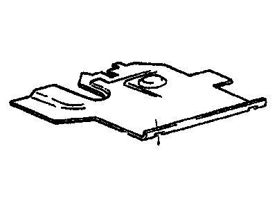 GM 10257985 Lower Insulator, Driver Side
