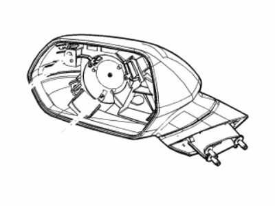 Chevy 84639833 MIRROR,OUTSIDE REAR VIEW(INCLUDES 2,3,5-9)(PAINT TO MATCH)(IF REPLACING 84145922 MUST ORDER TOGETHER WITH TURN SIGNAL 23344159)