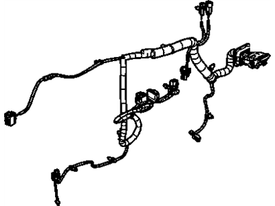 GM 25880244 Harness Assembly, Front Side Door Door Wiring