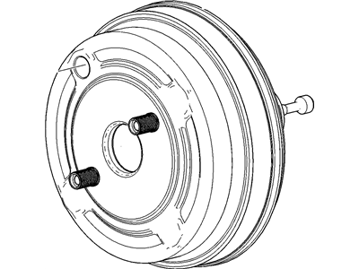 Chevy 95077590 BOOSTER KIT,POWER BRAKE(VACUUM)(INCLUDES 3,4)(SEE GROUP 04 "BRAKE BOOSTER" FOR DETAILED ILLUSTRATED VIEW)