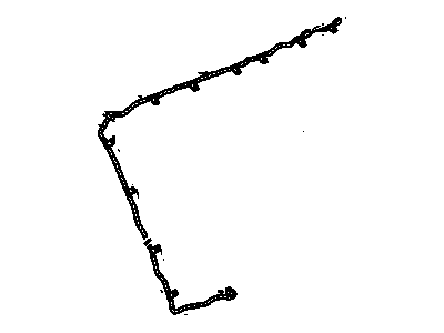 GMC 15292901 HARNESS,MOBILE TELEPHONE MICROPHONE WIRING(INLINE CONNECT TO ANTENNA)(9.765)(HAS TRIANGLE SHAPED 3-WAY CONNECT. ON COAXIAL CABLE. FOR 2ND DESIGN SEE 15846968)