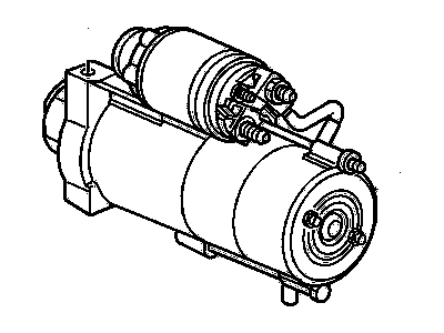 GMC 89017412 STARTER,(PRODUCT STARTER 12563907)(REMANUFACTURED-NOT FOR SALE WHERE IMPORTS ARE RESTRICTED)(DELCO SERIES PG260M)