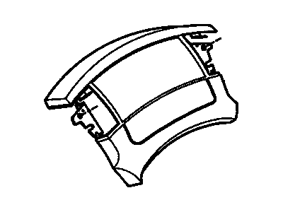 GM 16756592 Airbag,Steering Wheel