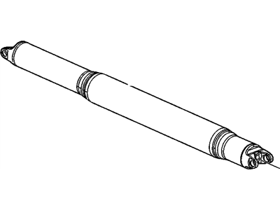 Chevy 15746000 SHAFT,PROPELLER(INCLUDES 2-7)