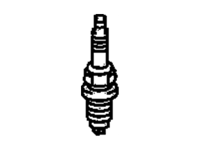 Pontiac 19308034 SPARK PLUG,GASOLINE ENGINE IGNITION(PLATINUM PLUG)