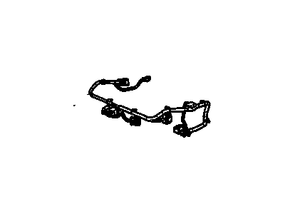 GMC 19127230 HARNESS,PASSENGER SEAT ADJUSTER WIRING(FOR VEHICLES W/SEATS BUILT USING 10367091 MOD ASM)(MOD LOCATED UNDERNEATH FRONT OF PASS SEAT)(1ST DESIGN SEE 19126827)