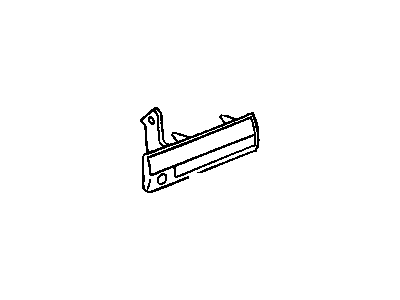 Oldsmobile 12482412 Handle, Outside