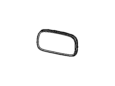 Cadillac 20888682 MIRROR,OUTSIDE REAR VIEW (REFLECTOR GLASS & BACKING PLATE)(PART OF 3)