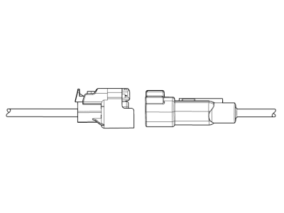 Chevy 19368265 CONNECTOR KIT,ENGINE WIRING HARNESS(CHARGE AIR COOLER COOLANT PUMP)(BLACK)(1.0MM2)(5-WAY FEMALE)(W/LEADS)(SIDE ELECTRIC CODE:  M10)