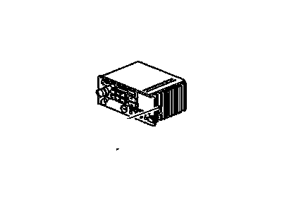 Oldsmobile 15306210 CONNECTOR,RADIO(GRAY)(24-WAY FEMALE)(W/O LEADS)(W/TERMINAL RETAINERS)