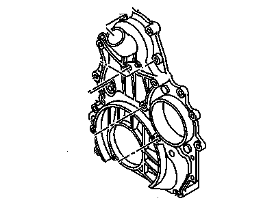 GMC 97780422 SEAL,OIL LEVEL INDICATOR TUBE(PART OF 596)(1.745)(TOP ON TIMING CASE FOR OIL FILLER TUBE)