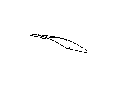 Oldsmobile 22597454 Back Glass