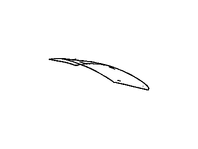 Oldsmobile 22607042 Back Glass