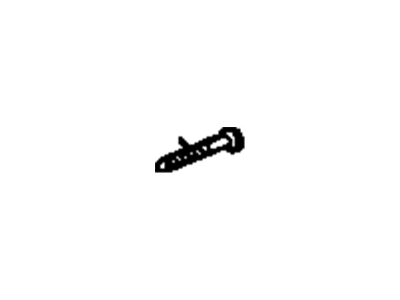 Buick 11500668 SCREW,OV TRIM HEAD CROSS RECESS TAP M4.2X1.41X40   STYLE 1 WASHER CITIZENS BAND