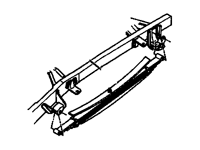 GMC 15976728 SPRING, REAR (CK310,314 W/F44)(*01)