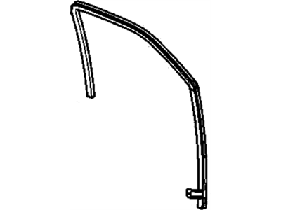 GMC 85619358 CHANNEL,FRONT SIDE DOOR WINDOW(UPPER)(FRONT)