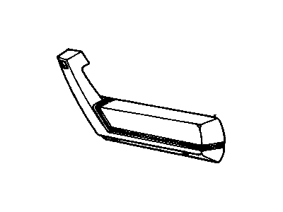 Chevy 20540085 ARMREST, LH (1988-89)(82I)(*02)