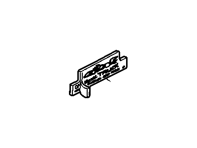Chevy 12545611 Decal