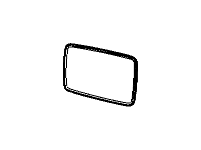 Hummer 10376674 MIRROR,OUTSIDE REAR VIEW (REFLECTOR GLASS & BACKING PLATE)(PART OF 1)