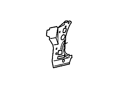 Pontiac 25628740 Cowl Side Panel