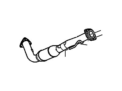 GMC 19208463 CONVERTER,3WAY CATALYTIC(W/EXHAUST MANIFOLD PIPE)(INCLUDES 4)