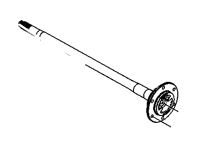 GMC 19207869 SHAFT,REAR AXLE