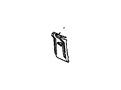 Oldsmobile 22565493 Rocker Molding Clip
