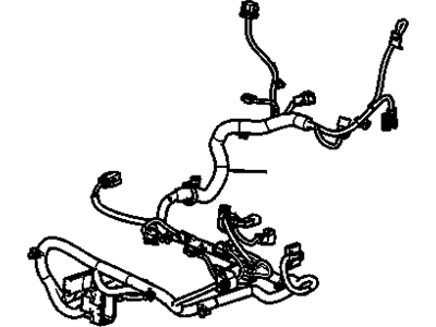 GM 22893503 Harness Assembly, Driver Seat Wiring